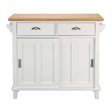 Belmont White Kitchen Island Reviews Crate And Barrel
