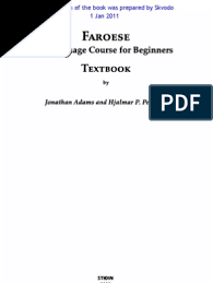 ×orice publicație a acestui videoclip fără acordul meu este ilegala. Faroese A Language Course For Beginners Textbook Pdf Grammatical Gender Semantics