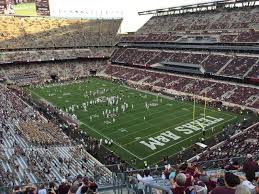 Kyle Field Section 327 Row 11 Seat 1 Texas A M Aggies Vs