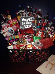 21st Birthday Gift Baskets For Him 21st Birthday Basket 21st Birthday Basket Birthday Basket 21st Birthday Gifts