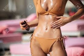 See more ideas about body, fitness inspiration, women. Close Up Photo Of Pretty Woman Body In Bikini And Hand Holding Stock Photo Picture And Royalty Free Image Image 104140719