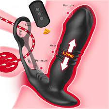 Anal Vibrator with Penis Ring Prostate Massager Remote Control Sex Toys For  Men | eBay