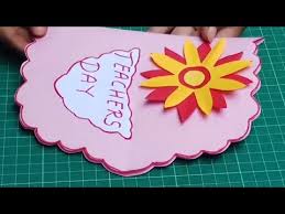 Teacher card thank you teacher card for teacher nursery | etsy. Handmade Teachers Day Card Making Ideas Teachers Day Gift Ideas Homemade Teachers Day Card Making