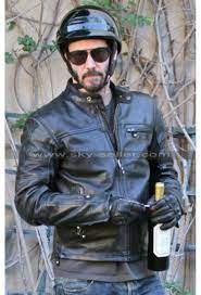 Keanu Reeves Krgt 1 Black Motorcycle Leather Jacket Leather Jacket Leather Motorcycle Jacket Black Motorcycle