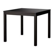 Gabriel counter height dining table with storage pedestal base cappuccino. Bjursta Bar Table Brown Black Ikeapedia