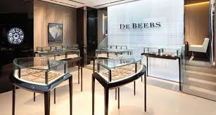 De Beers Jewelry Showcase Jewelry Store Interior Store Design Interior Display Furniture