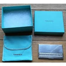 Add to favorites glamour couture line birdcage card holder. Second Hand Tiffany Co Men Bag Joli Closet