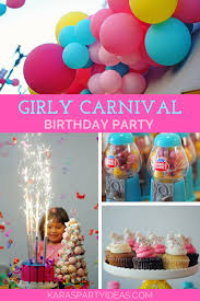 Our carnival party ideas are the perfect for helping you plan the perfect carnival party! Kara S Party Ideas Girly Carnival Birthday Party Kara S Party Ideas