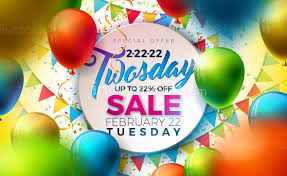 When you write it, 2/22/22, it's a palindrome, meaning it reads the same forward and backward. Orrx0ytabrimem