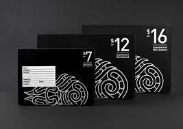Nz Post Unique Business Cards Design Graphic Design Collection Packaging Design