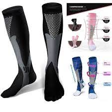 Compression Socks For Men Women Running Socks For Running Nurses Shin Splints Flight Travel Wish Compression Socks Mens Running Women Running Socks