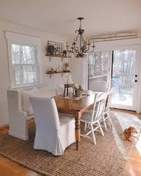 Love The Sunlight Flooding Into This Diningroom We Spy An Adorable Little Pup Soaking Up The Sunny Warmth Our Gather Sign Walldecor Too Homedecor