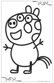 Peppa Wutz Malvorlage Frisch Janbleil Coloring Pages Peppa