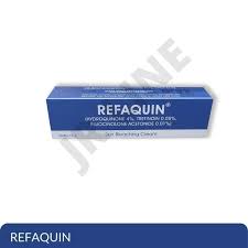 Refaquin memiliki beberapa zat aktif utama yaitu hidroquinon 4%, tretinoin 0,05%, dan fluocinolone acetonide 0,01%. Refaquin 15 Gram Krim Terbaru Agustus 2021 Harga Murah Kualitas Terjamin Blibli