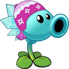 Plants Vs Zombies 2 Snow Pea Halloween R Plants Vs Zombies Plant Zombie Plants Vs Zombies Birthday Party