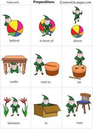 Online exercises preposition of place a picture with prepositions for kids esl worksheet by pepapelaez from www.eslprintables.com. Juniors 1 Prepositions Of Place Lehramt Grundschule Englisch Grundschule Speicherkarte