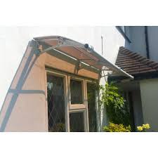 In essence, a front porch is nothing more than a roof that creates a space outside the front door that is protected from the weather. Black 1 2 Meter Wide Awning Canopy For Front Door Porch Patio Fahrschule Kursatvarol De