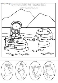 Hayvanlar Winter Crafts Artic Animals Winter Art