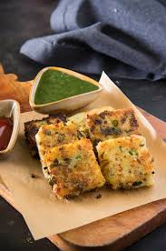 Potato And Sooji Snack Healthy Indian Teatime Snacks My Tasty Curry Recipe Indian Food Recipes Vegetarian Veg Snacks Vegetarian Snacks