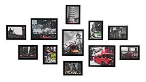 Amazon.com - WOOD MEETS COLOR Wall Picture Frames Set of 11, With ...