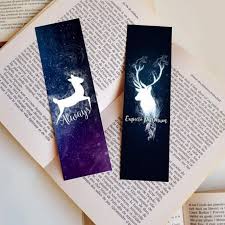 Marque Page Patronus Signet Expecto Patronus Quel Lecteur Acharne Ne Collectionne T Il Pas Les Marque P Harry Potter Bookmark Creative Bookmarks Bookmark Craft