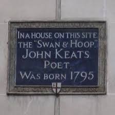 John Keats Birthplace John Keats Keats Romantic Poets