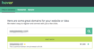Hover Premium Domains Hover Help Center