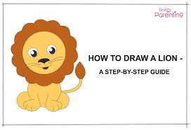 Make its nose, eyes, nose and eyebrows. How To Draw A Lion A Step By Step Guide With Pictures