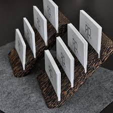 Maxgear acrylic business card holder for desk multiple business card holders, business card stand business card display holder, clear plastic business card holder display office, 8 pocket. Multiple Business Card Holder Tier Business Card Holder Modern Card Holder Black Palm Business Card Holders Modern Card Business Cards