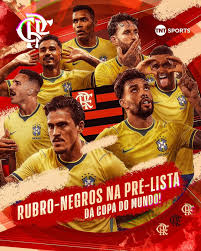 🇧🇷 O Flamengo &eacute; o clube com mais jogadores pr&eacute;-convocados por Carlo  Ancelotti para defender a Sele&ccedil;&atilde;o Brasileira na Copa do Mundo. Pedro,  Samuel Lino, Lucas Paquet&aacute;, Alex Sandro, Danilo, Leo Ortiz