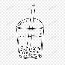 Boba tea grawings / find this pin and more on chaboba by emily tidwell. Milk Tea Stick Drawing Line Drawing Png Image Picture Free Download 401691535 Lovepik Com