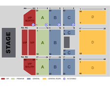 Casino Rama Detailed Seating Chart