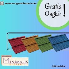Jenis genteng ini sangat cocok untuk rumah dekorasi modern. Genteng Minimalis Elegant Ebony Black Tebal 0 45 Mm Harga Termurah
