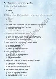 The Seven Wonders Of The Ancient World Esl Worksheet By Zhenyab