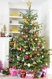 Today, the color orange and all of its different shades look attractive and inviting in all styles of living rooms. Pink And Yellow Holiday Home Amazing Decor Flooring And Accessories Betterdecoratingbible Orange Christmas Tree Pink Christmas Tree Christmas Colors