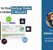 Backup Radar Walkthrough 2 min