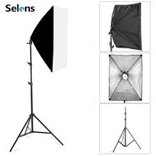Photography Softbox Lighting Kits 50x70cm Professional Continuous Light System For Photo Studio Equipment 2m Tripod Photo Studio Accessories Aliexpress