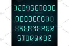The alarm clock font contains 236 beautifully designed characters. 11 Digital Clock Theme Ideas Digital Clocks Clock Digital