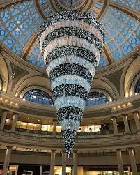 Bronze tree sculpture, six birds chandelier by willy daro, belgium, 1970. Upside Down Christmas Tree Returns With Imitators And Controversy Curbed Sf