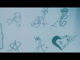 سته طرق لرسم حرف a بطريقة بسيطه ورؤؤؤعه how to draw a letter in six ways youtube lettering drawings art