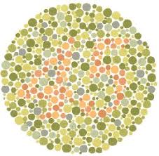 color blind test test color vision by ishihara test for