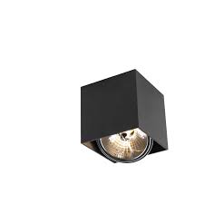 Chauffages à pellets & à bois. Led Spot De Plafond Design Carre 1 Lumiere Noir Incl 1 X G9 Boite Qazqa Design Industriel Vintage Moderne Luminaire Interieur Cube Carre 90432