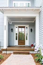 Beach house front door