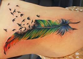 Auf ihre körperteile wollen, dann können sie diese tätowierungen auf handgelenk, ohr bekommen, hinter dem ohr, rippen. Feder Tattoos Und Die Bedeutung