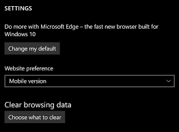 Mostly because of opera's workspaces feature. Microsoft May Soon Let You Change The Default Browser Of Your Windows 10 Mobile Phone Mspoweruser