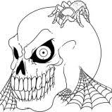 Make a fun coloring book out of family photos wi. Scary Two Faces Coloring Page Coloring Sky