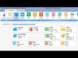 Dibuat dengan excel sehingga tidak perlu software tambahan. Tutorial Aplikasi Raport K13 Terbaru Menggunakan Aplikasi K13 Profesional Youtube
