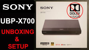 Sony Ubp X700 4k Bluray Player Review Unboxing And Setup Overview Apps Tested Youtube
