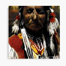 Native American Apache Canvas Prints for Sale