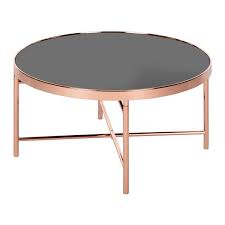 Southern shores coffee roasts their own coffee beans in their stores. South Shore Maliza Coffee Table Rose Gold And Smoked Glass Tables Home One Acleaning Com